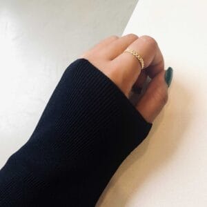 Alternative view of The Thin Cuban Link Ring