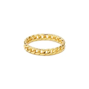 The Thin Cuban Link Ring