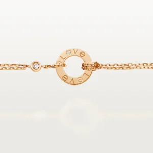 Love Bracelet Pink Gold - 4IS01PT