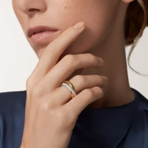 Classic Trinity Ring, Diamonds - B4236000 3