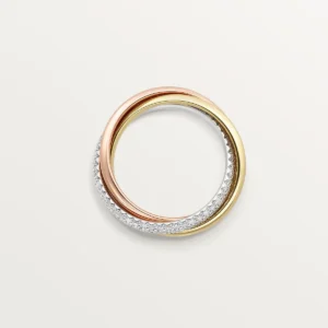 Classic Trinity Ring, Diamonds - B4236000 3