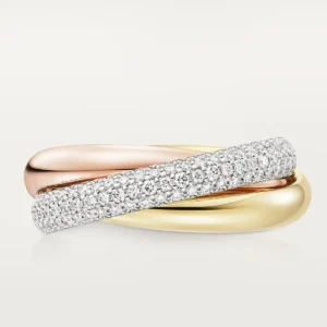 Classic Trinity Ring, Diamonds - B4236000 3