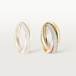 Classic Trinity Ring, Diamonds - B4236000 3