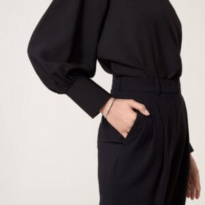 Diamonds Paved Love Bracelet, Small Model, White Gold - N6710817