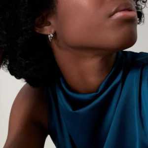 Juste Un Clou Earrings, White Gold - B8301236