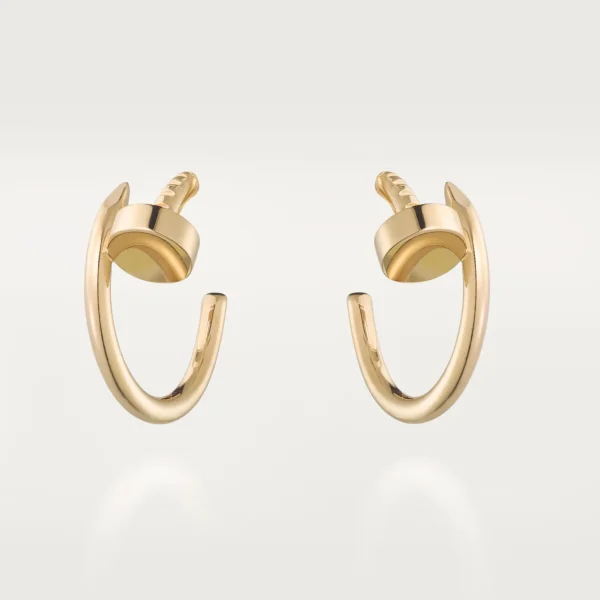 Juste Un Clou Earrings, Yellow Gold - B8301235