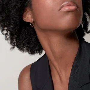 Juste Un Clou Earrings, Yellow Gold - B8301235