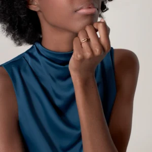 Juste Un Clou Ring Small Model, Rose Gold - B4225800