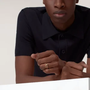 Juste Un Clou Ring Small Model, Yellow Gold - B4225900