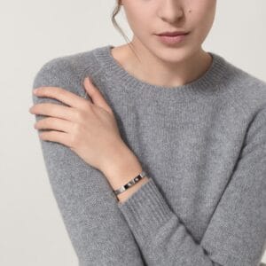 Love Bracelet 10 Diamonds, White Gold - B6070417