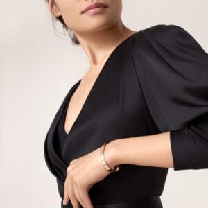 Love Bracelet 4 Diamonds, Rose Gold - B6069917