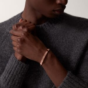 Love Bracelet 4 Diamonds, Rose Gold - B6069917