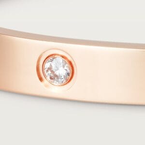 Love Bracelet 4 Diamonds, Rose Gold - B6069917