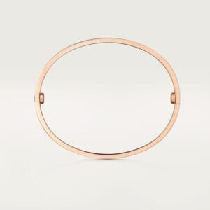 Love Bracelet 4 Diamonds, Rose Gold - B6069917