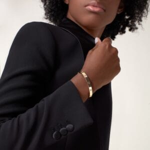 Love Bracelet 4 Diamonds, Yellow Gold - B6070017