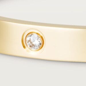 Love Bracelet 4 Diamonds, Yellow Gold - B6070017