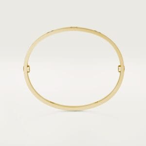 Love Bracelet 4 Diamonds, Yellow Gold - B6070017