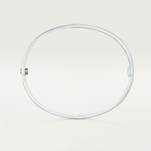 Love Bracelet Small Model, 6 Diamonds, White Gold - B6047717