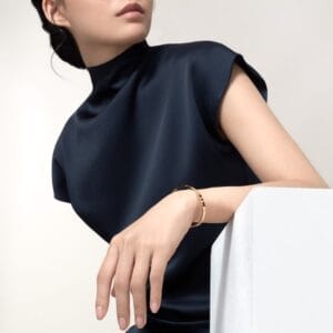 Love Bracelet Small Model, 6 Diamonds, Yellow Gold - B6047217