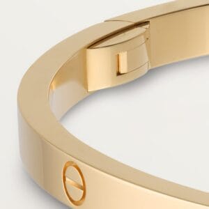 Love Bracelet Small Model, 6 Diamonds, Yellow Gold - B6047217