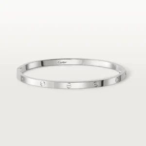 Love Bracelet Small Model, White Gold