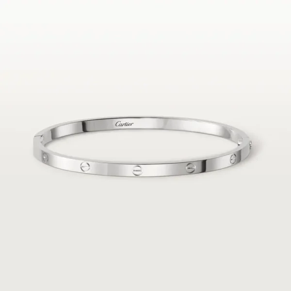 Love Bracelet Small Model, White Gold