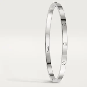 Love Bracelet Small Model, White Gold