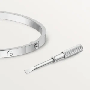 Love Bracelet Small Model, White Gold