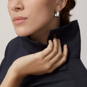 Love Earrings, Diamond, White Gold - B8022800