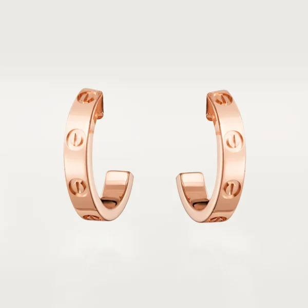 Love Earrings, Rose Gold - B8029000