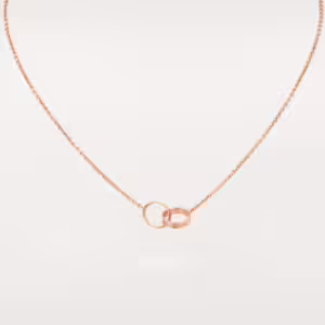 Love Necklace 2, Rose Gold - B7212300