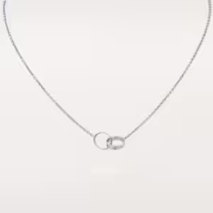 Love Necklace 2, White Gold - B7212500