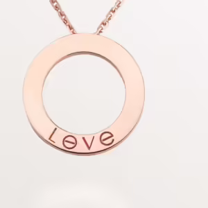 Love Necklace, Rose Gold - B7014400