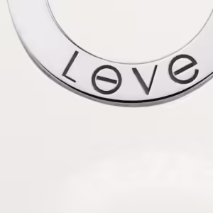 Love Necklace, White Gold - B7014300