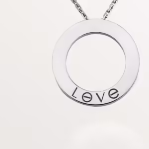 Love Necklace, White Gold - B7014300