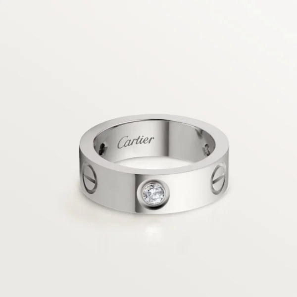 Love Ring, Diamond, White Gold - B4032500