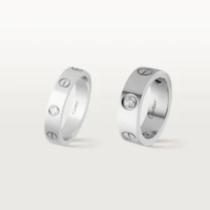 Love Ring, Diamond, White Gold - B4032500
