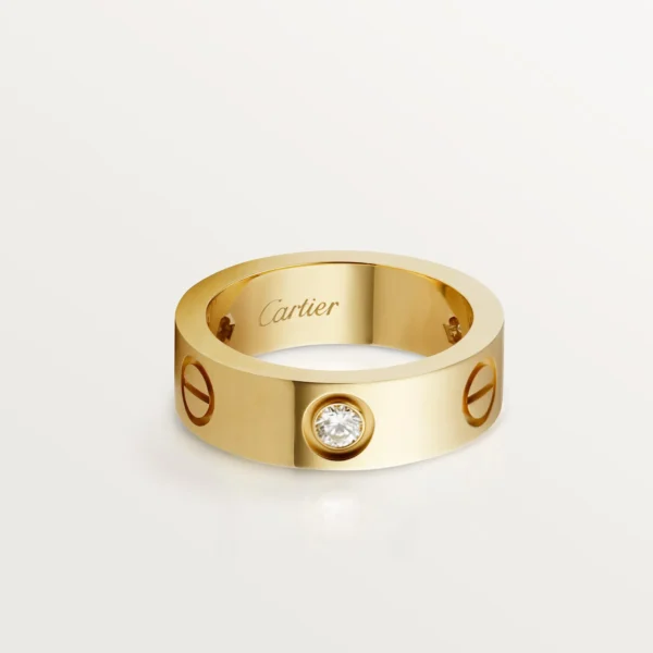 Love Ring, Diamond, Yellow Gold - B4032400