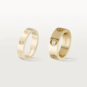 Love Ring, Diamond, Yellow Gold - B4032400