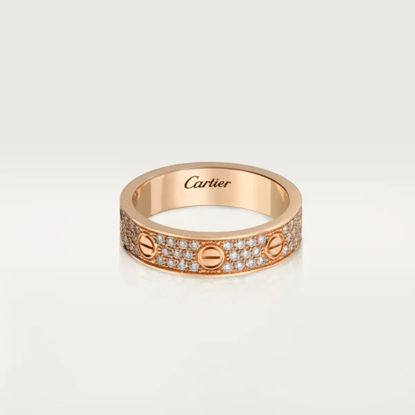 Love Wedding Band, Diamond, Rose Gold - B4085800