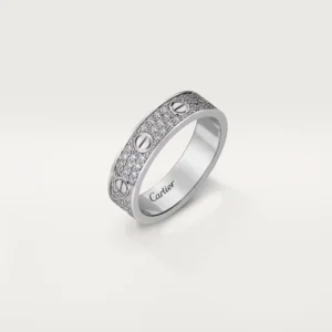 Love Wedding Band, Diamond, White Gold - B4083400