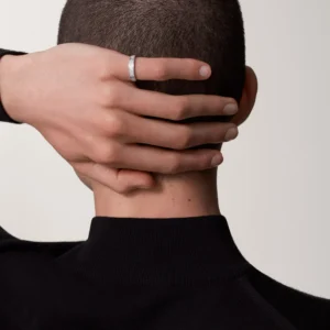 Love Wedding Band, Diamond, White Gold - B4083400