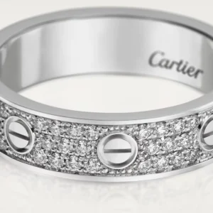 Love Wedding Band, Diamond, White Gold - B4083400