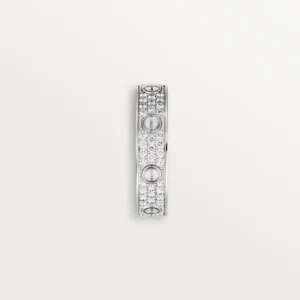 Love Wedding Band, Diamond, White Gold - B4083400