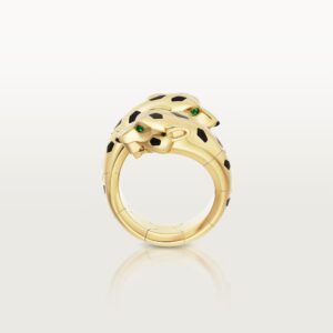 Panthère de Cartier ring, articulated - Yellow Gold Filled