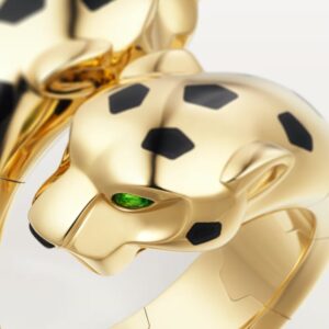 Panthère de Cartier ring, articulated - Yellow Gold Filled