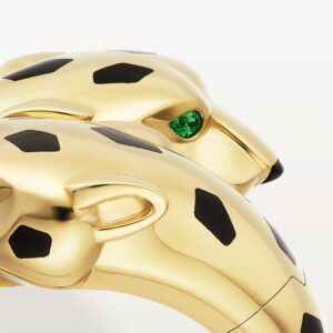 Panthère de Cartier ring, articulated - Yellow Gold Filled